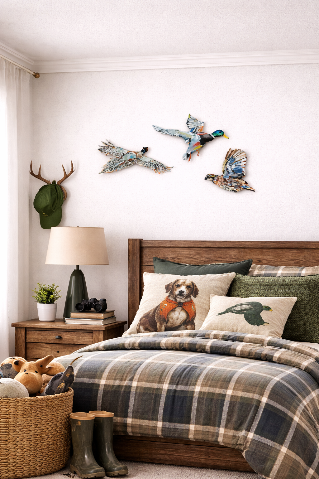 Quail Acrylic Wall Contour