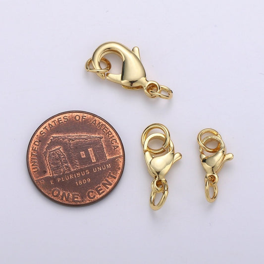 24K Gold Filled Lobster Clasp | Jump Rings | DIY Jewelry Making