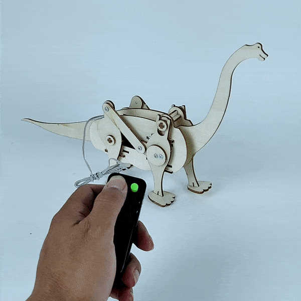 Dinosaur Robot Brachiosaurus DIY | Educational STEM Toy