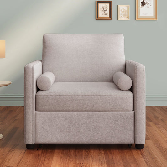 3 in 1 Convertible Sleeper | Linen |Tan