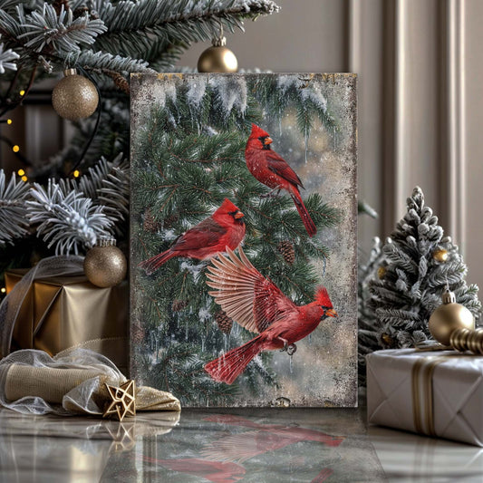 Vintage Cardinal Wall Art