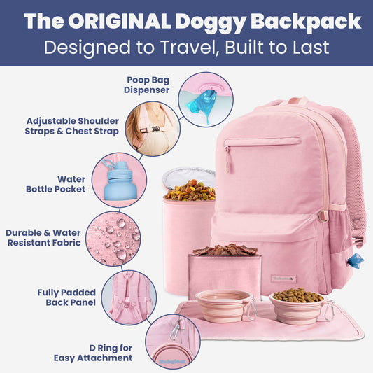 The Original Doggy Bag⢠Backpack for Dog Supplies