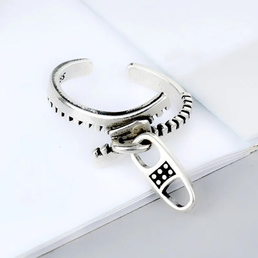 925 Sterling Silver Geometry Zipper | Engagement Rings