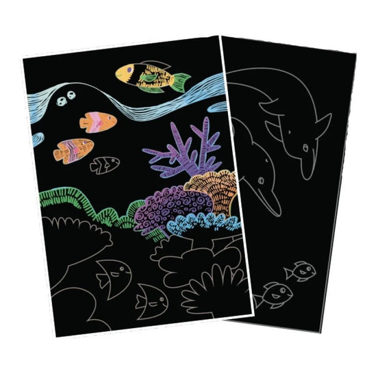 Scratch & Scribble | Ocean Life