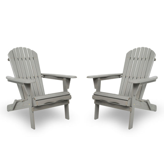 Adirondack Chair | Set of 2 Solid Cedar Wood