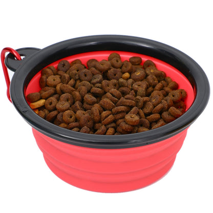 Mr. Peanut's Collapsible Silicone | For Pet Travel - 12oz