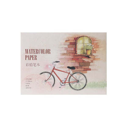 12 Sheet A5/A6 Watercolor Sketchbook Paper