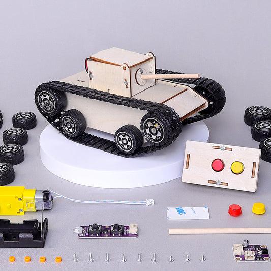 Remote-Controlled Tank DIY | Educational STEM Toy