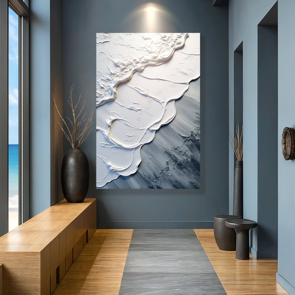 Abstract Minimalist Wave