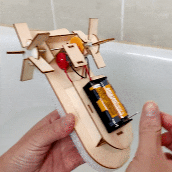 Paddlewheel Boat DIY Kit | Educational STEM Toy