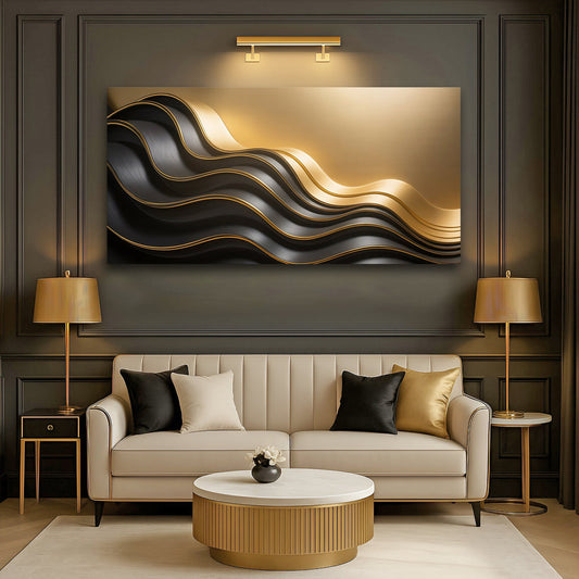 Black And Gold | Abstract