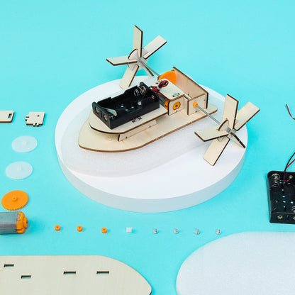 Paddlewheel Boat DIY Kit | Educational STEM Toy