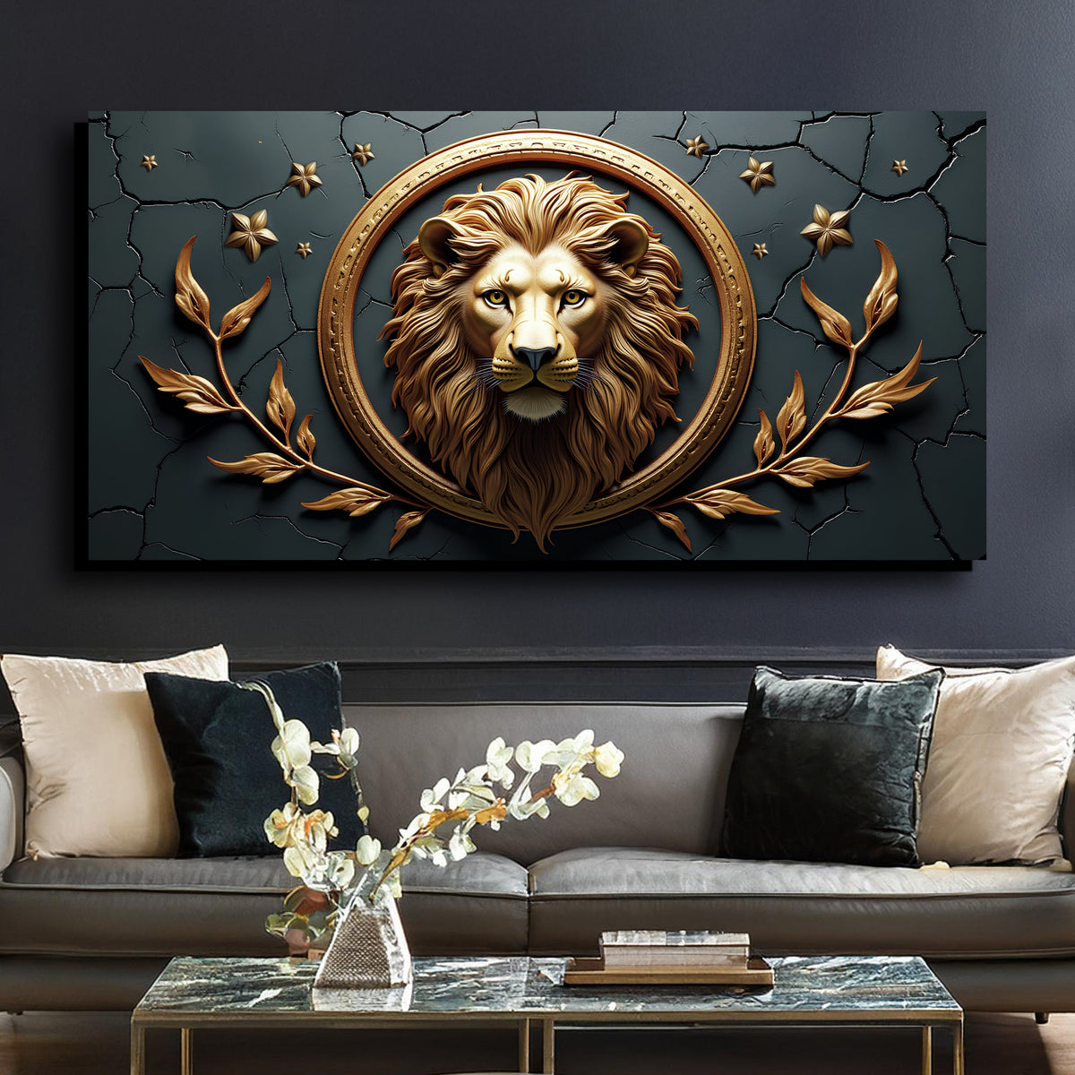 3D Majestic Lion