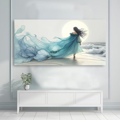Swirling Winds by the Ocean