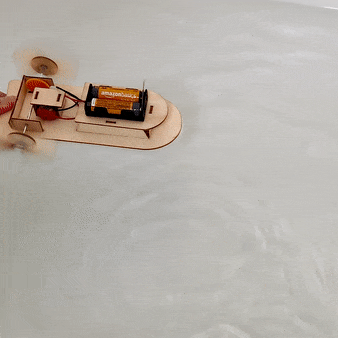 Paddlewheel Boat DIY Kit | Educational STEM Toy