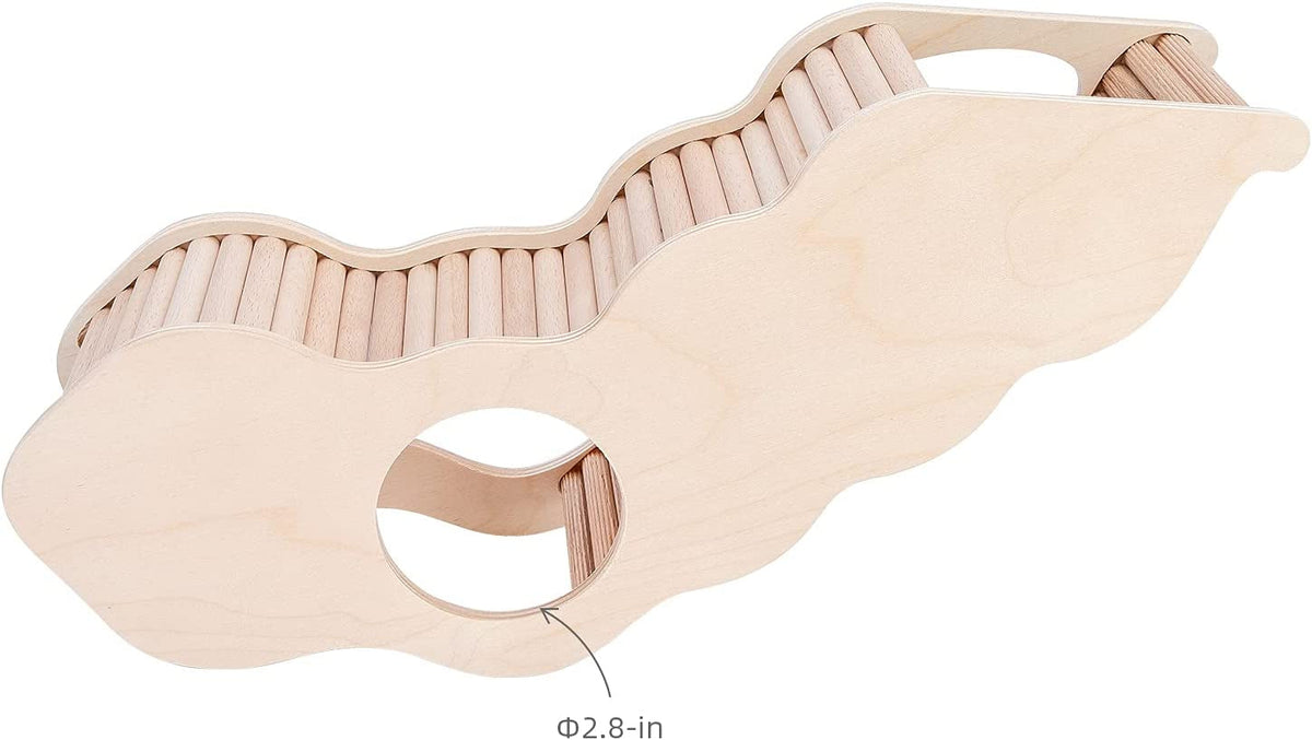 Hamster House Wooden Hut | Gerbil Mouse Tunnel