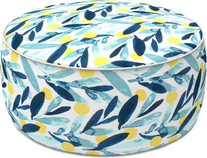 2 Pack Outdoor Inflatable Ottoman 21"x21"x9"