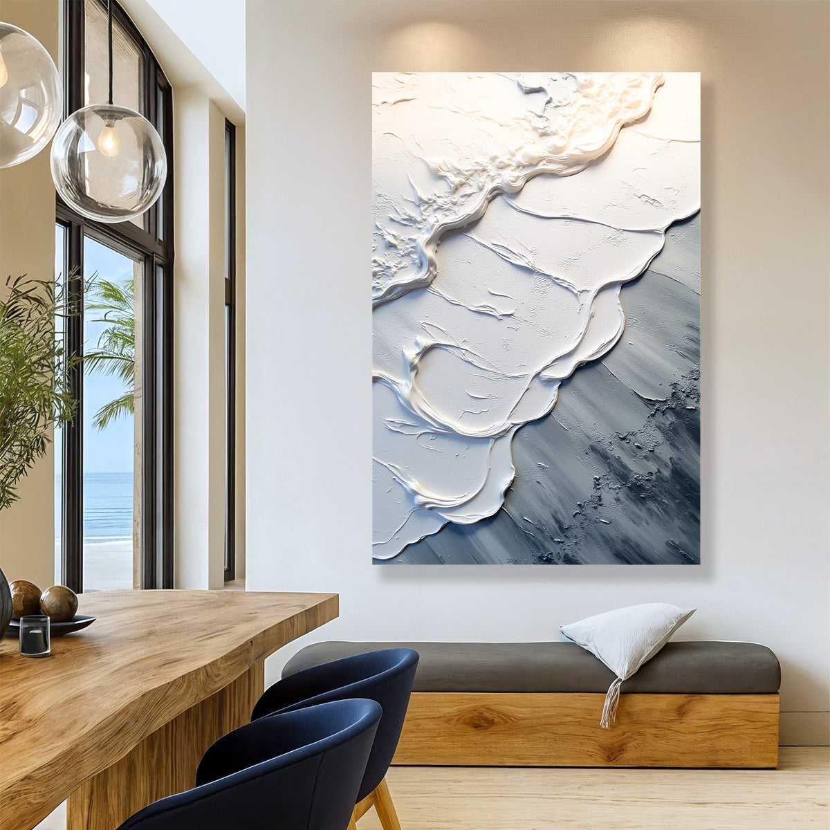 Abstract Minimalist Wave