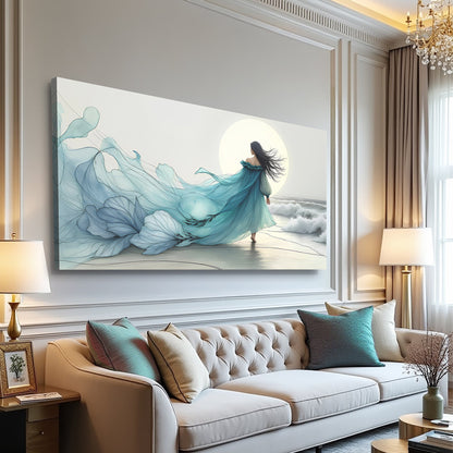 Swirling Winds by the Ocean