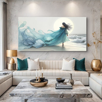 Swirling Winds by the Ocean