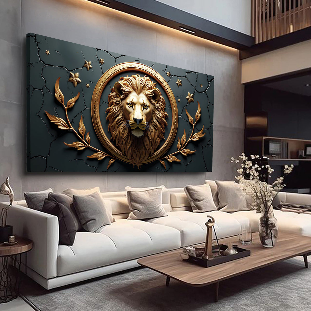 3D Majestic Lion