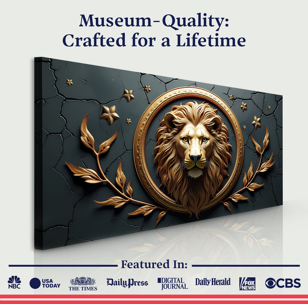 3D Majestic Lion