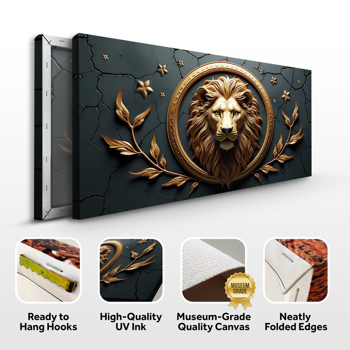 3D Majestic Lion