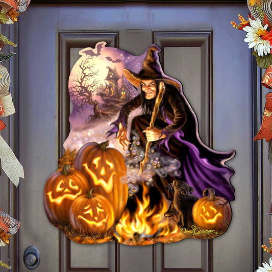 All Hallows Eve Door Décor