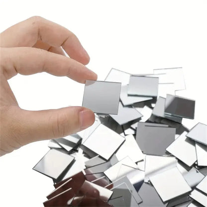 50pcs Mini Squares For Glass Mosaic