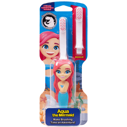 Aqua The Mermaid Toothbrush For Kids