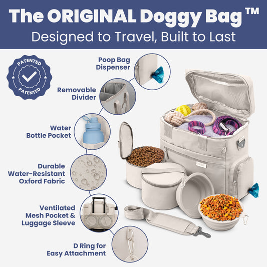 The Original Doggy Bag™ Dog Travel