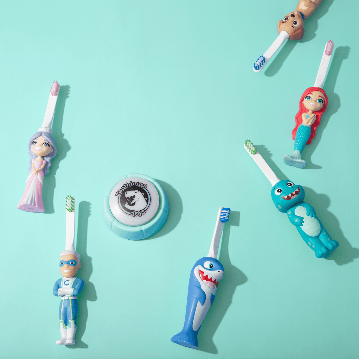 Brushy the Brushasaurus Dinosaur Toothbrush for Kids