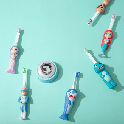 Brushy the Brushasaurus Dinosaur Toothbrush for Kids