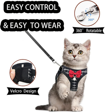 Cat Harness Leash Set | Breathable Adjustable