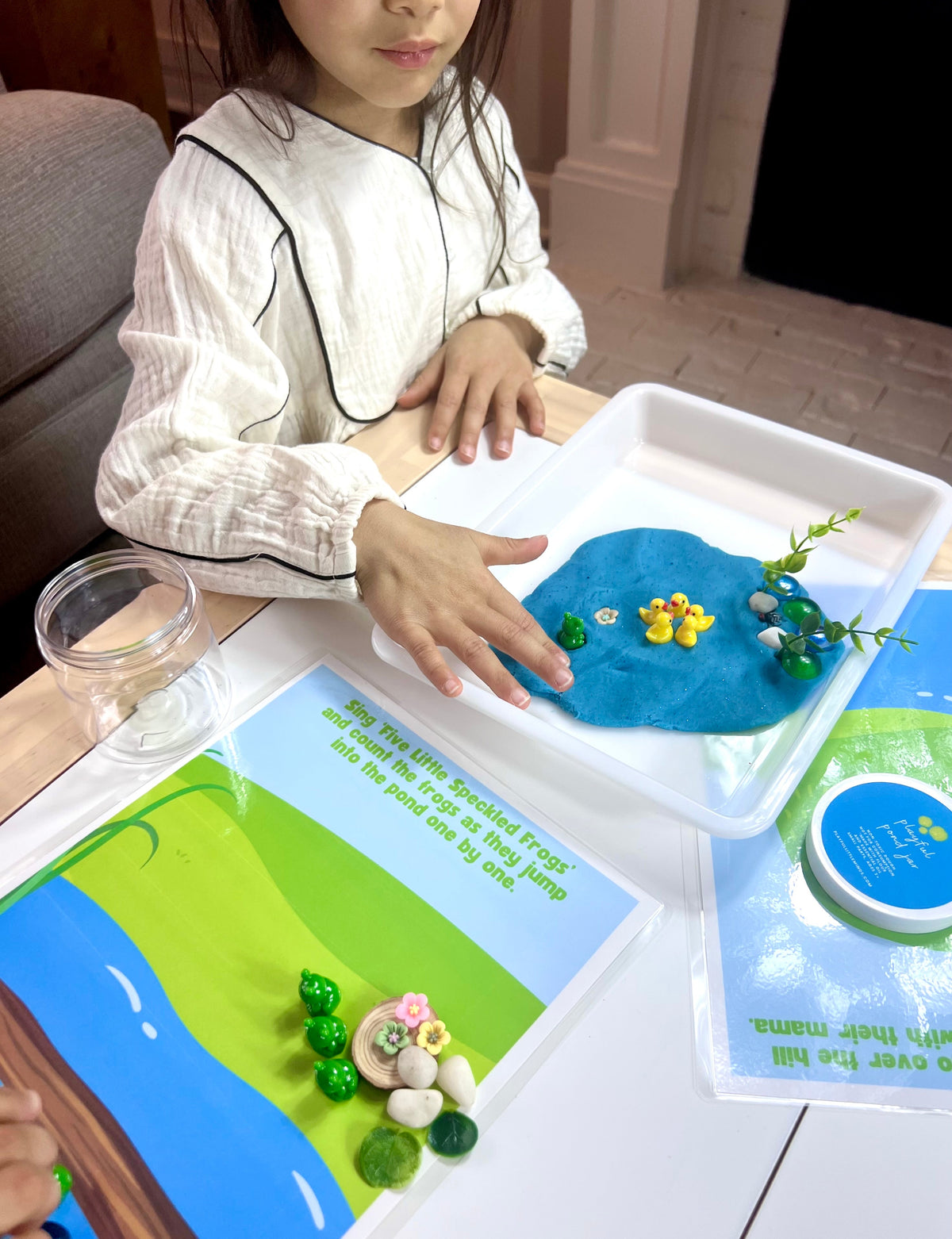 Duck Pond Playdough Kit | Educational Toy for Kids