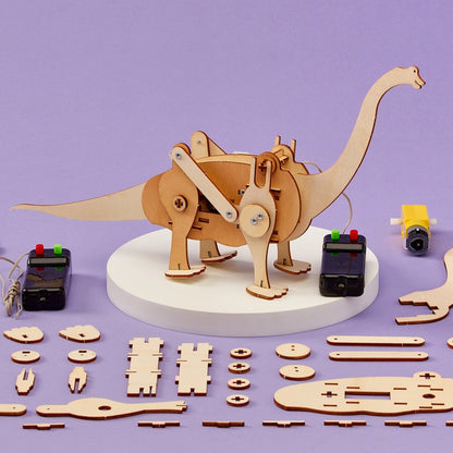 Dinosaur Robot Brachiosaurus DIY | Educational STEM Toy