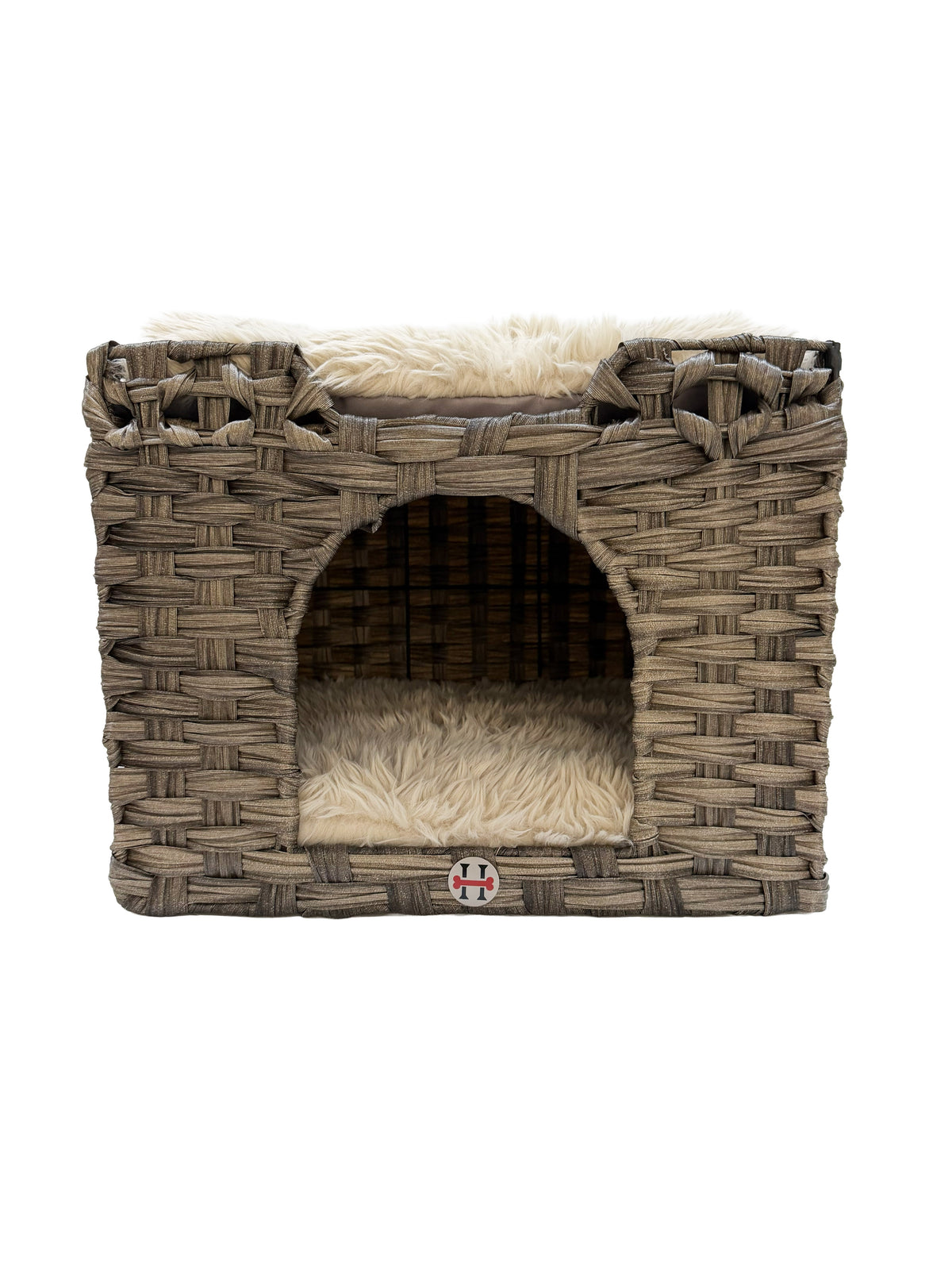 Huntley Pet Cat House | 2 Cushion Bed