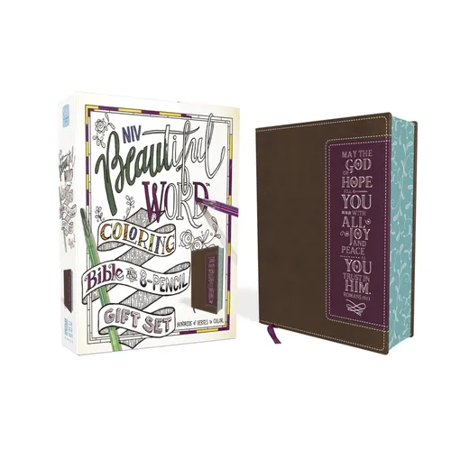 Beautiful Word Coloring Bible & 8-Pencil Gift Set