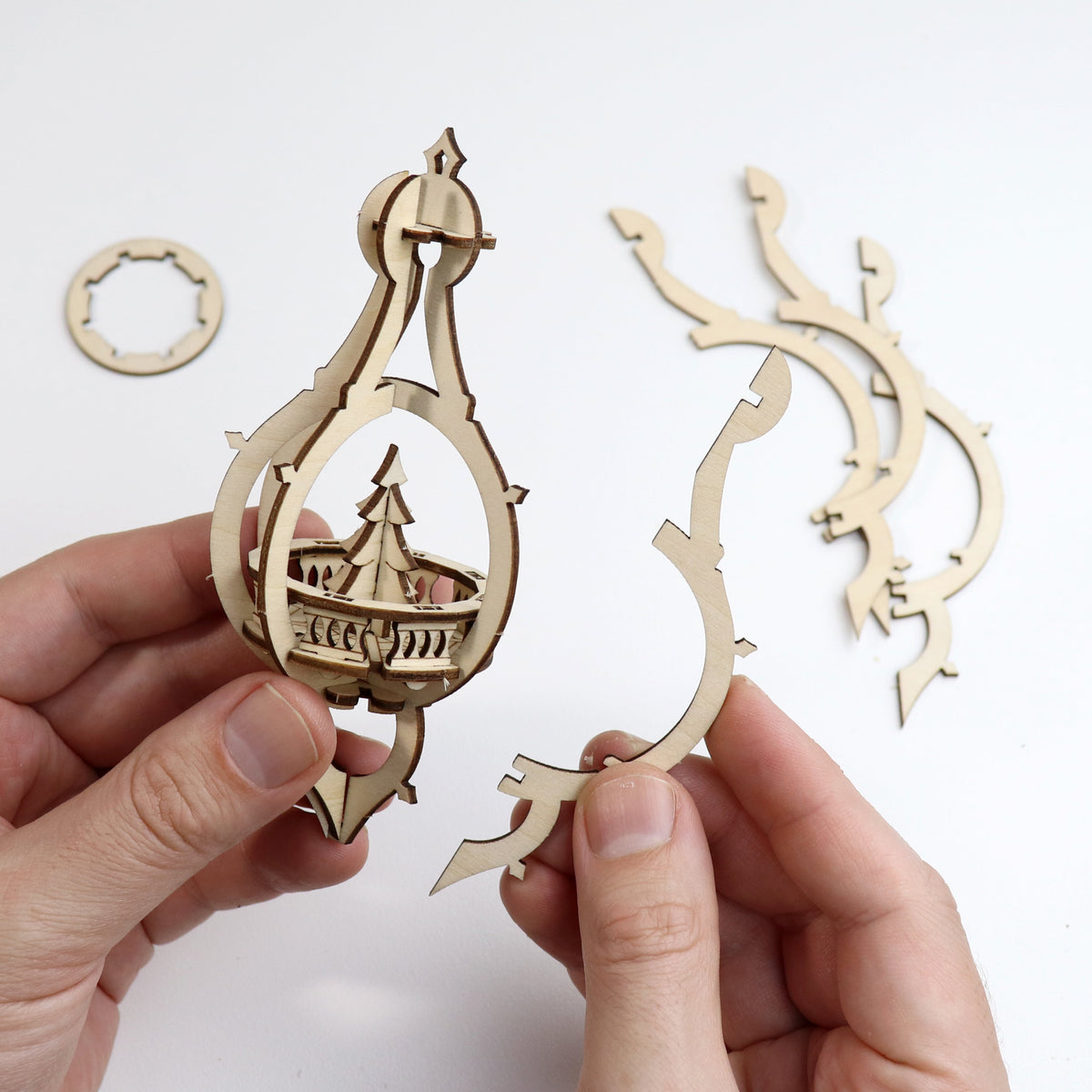 Christmas Puzzle Baubles