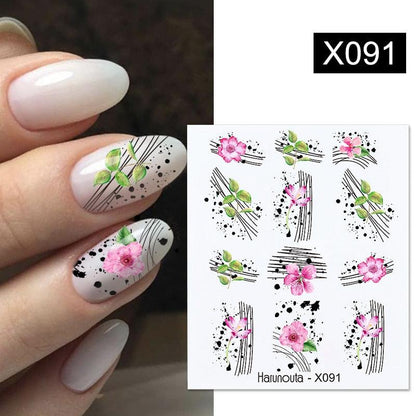 Assorted Decal Sticker's Manicuring Nail Art