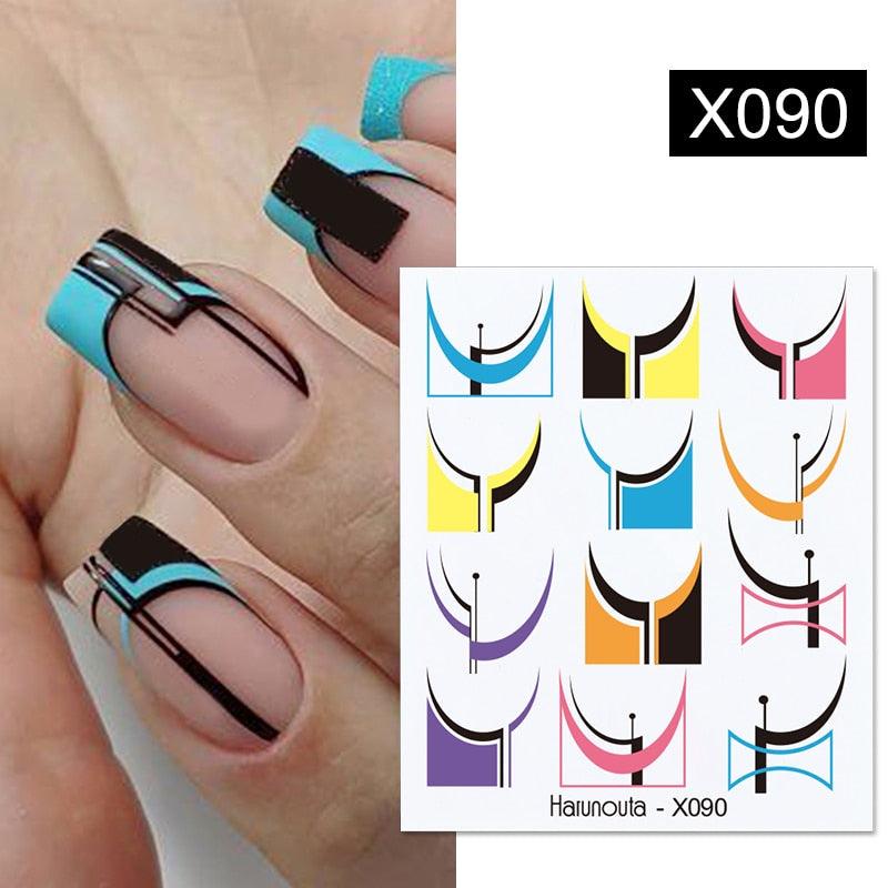 Assorted Decal Sticker's Manicuring Nail Art