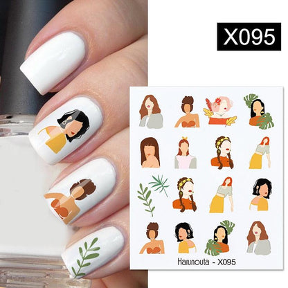 Assorted Decal Sticker's Manicuring Nail Art