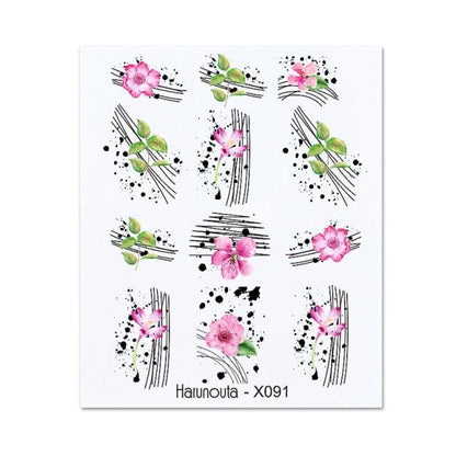 Assorted Decal Sticker's Manicuring Nail Art