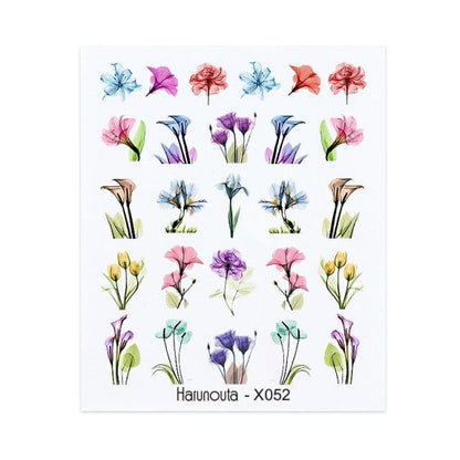 Assorted Decal Sticker's Manicuring Nail Art