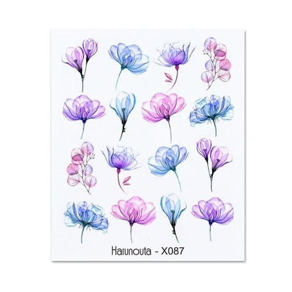 Assorted Decal Sticker's Manicuring Nail Art