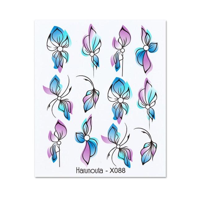 Assorted Decal Sticker's Manicuring Nail Art