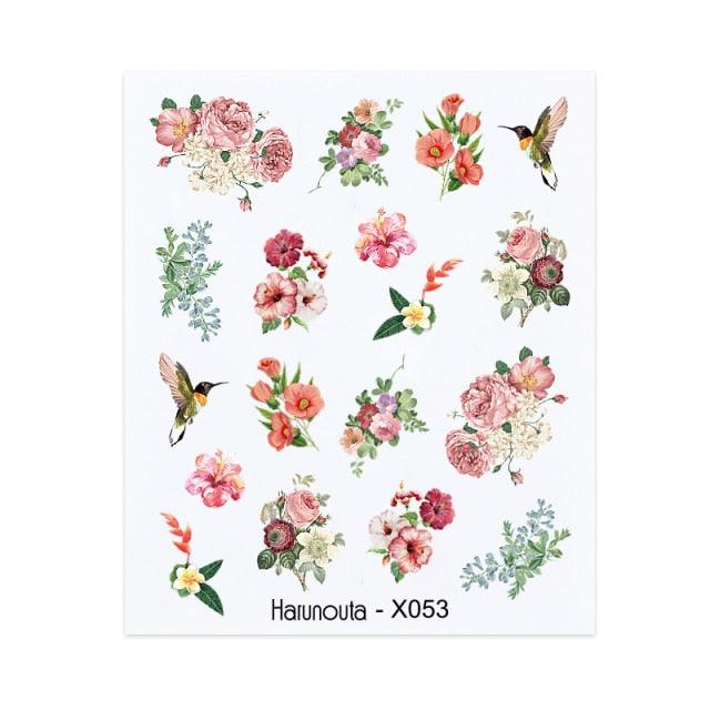 Assorted Decal Sticker's Manicuring Nail Art