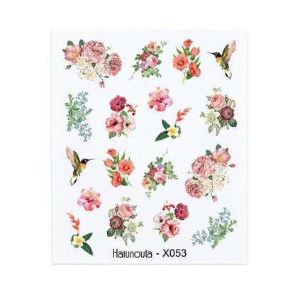 Assorted Decal Sticker's Manicuring Nail Art