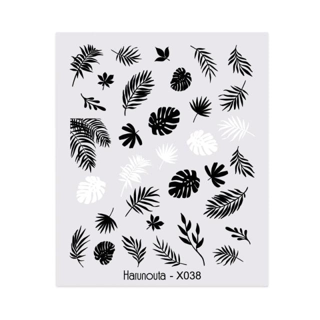 Assorted Decal Sticker's Manicuring Nail Art