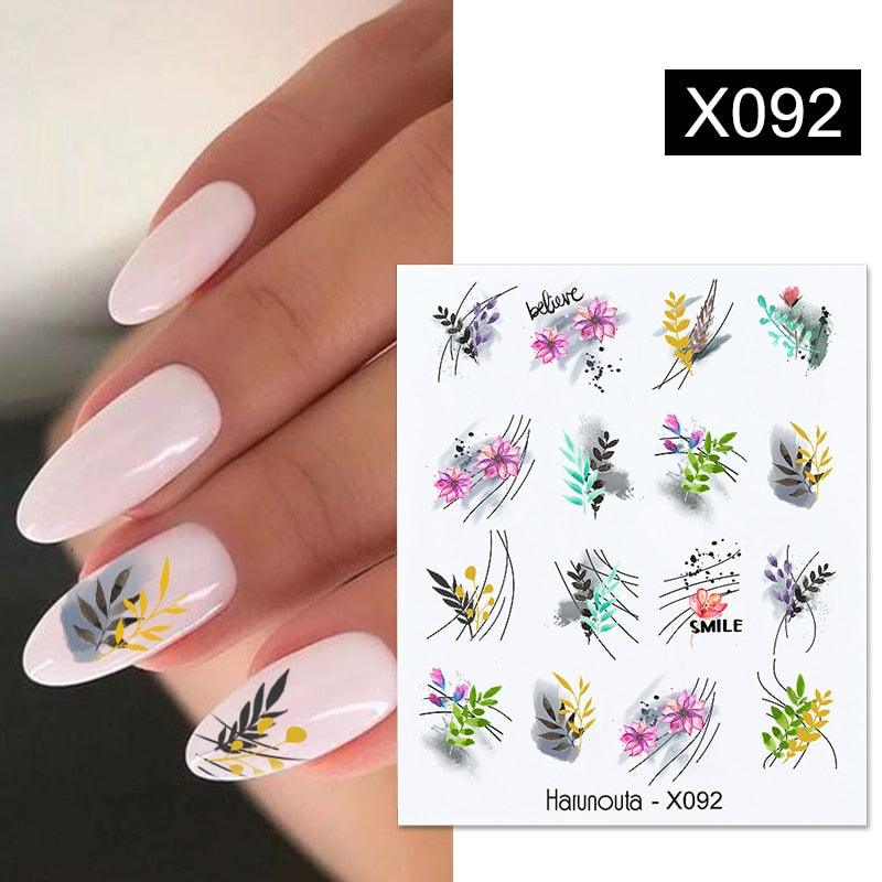 Assorted Decal Sticker's Manicuring Nail Art